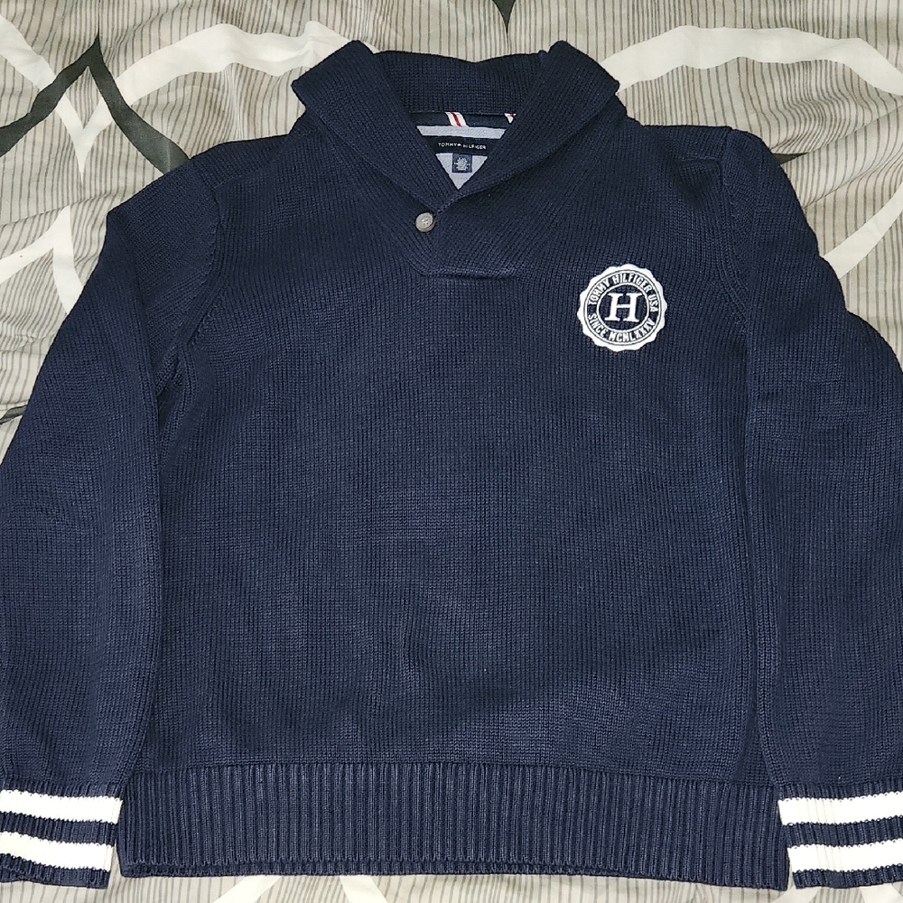 Tommy Hilfiger Navy Crewneck Sweater